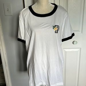 PINK Tropical Oversized T-Shirt